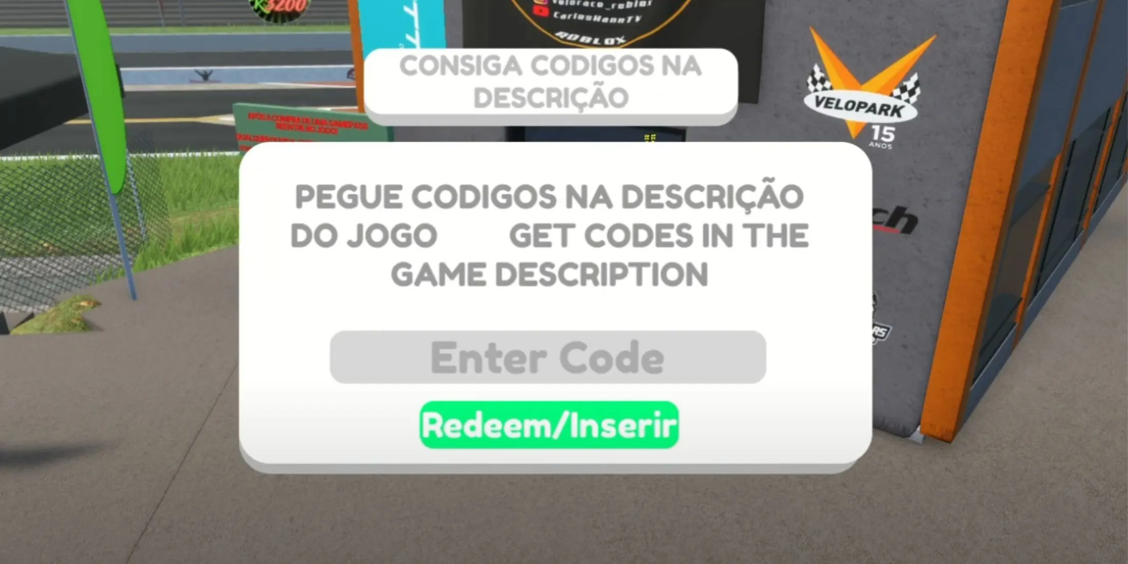 DragBrasil the codes tab