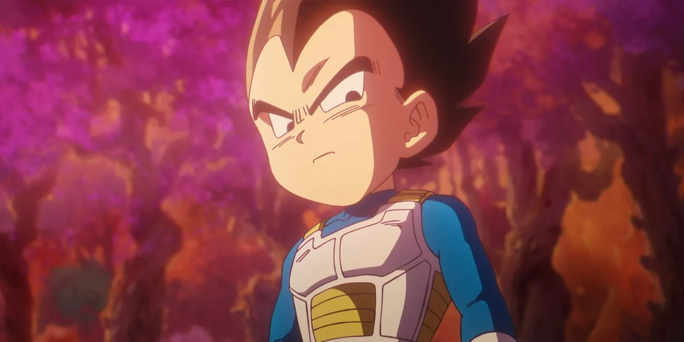 Vegeta posando en Dragon Ball Daima