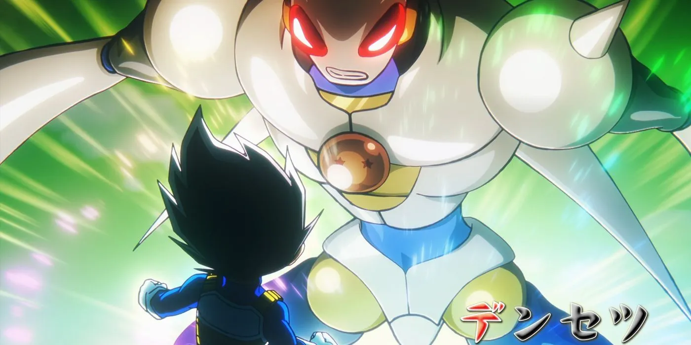 Vegeta es derrotado por Tamagami Número Dos.