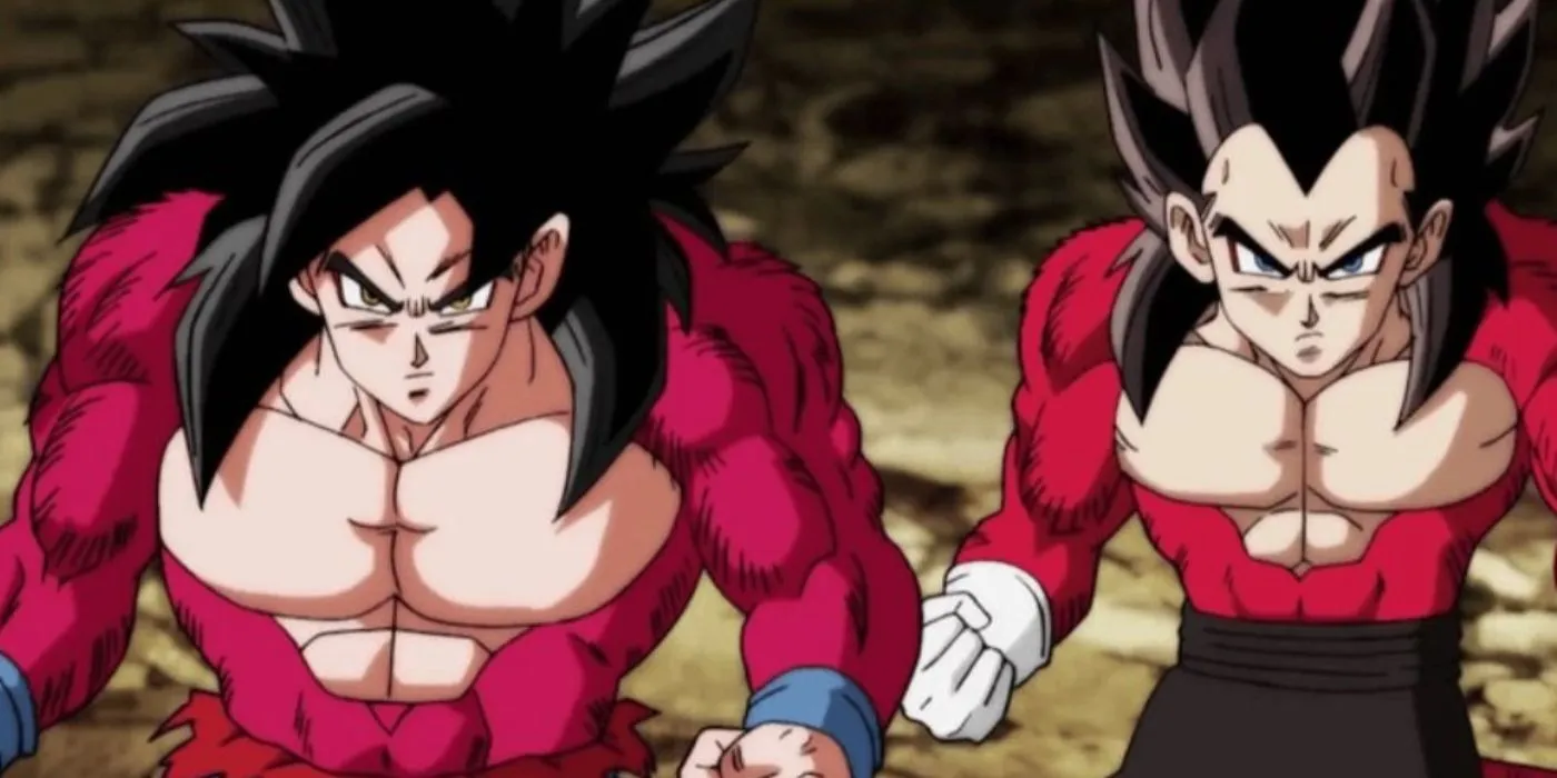 SSJ4 Goku and Vegeta from Dragon Ball GT