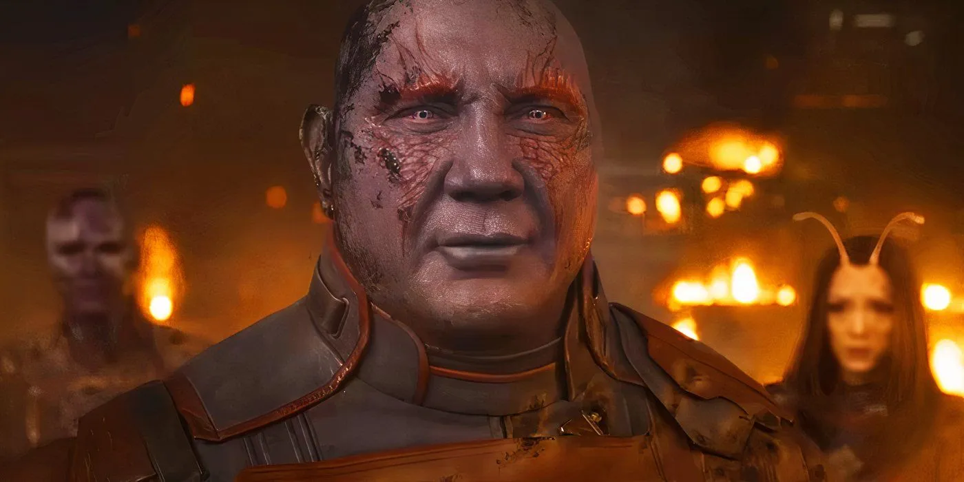 Drax Emotional Moment