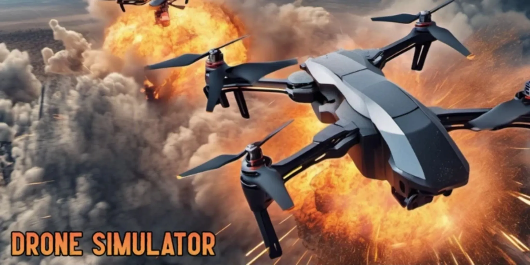 Simulateur de drones : drones