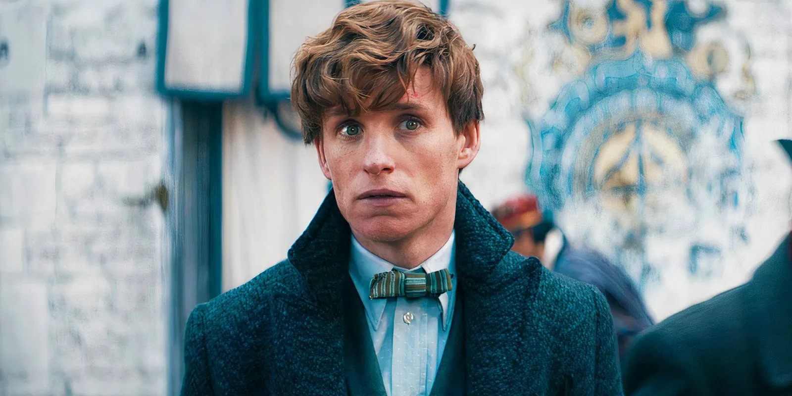 Eddie Redmayne as Newt Scamander in Fantastic Beasts The Secrets of Dumbledore