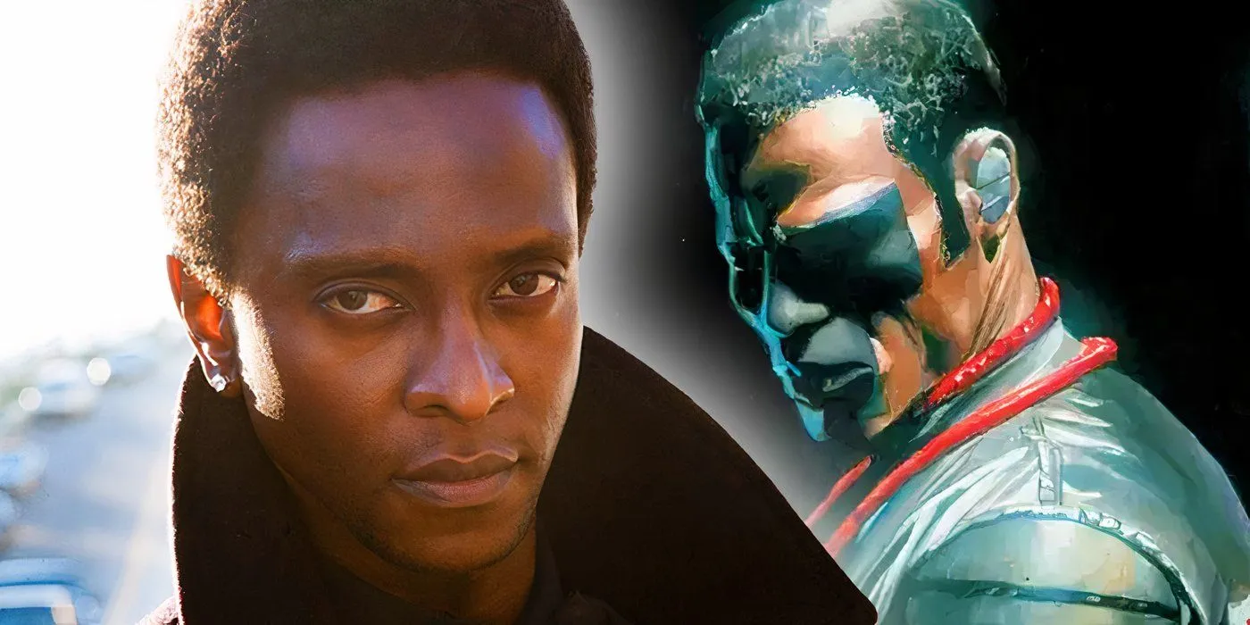 Edi Gathegi z Mister Terrific w DC Comics