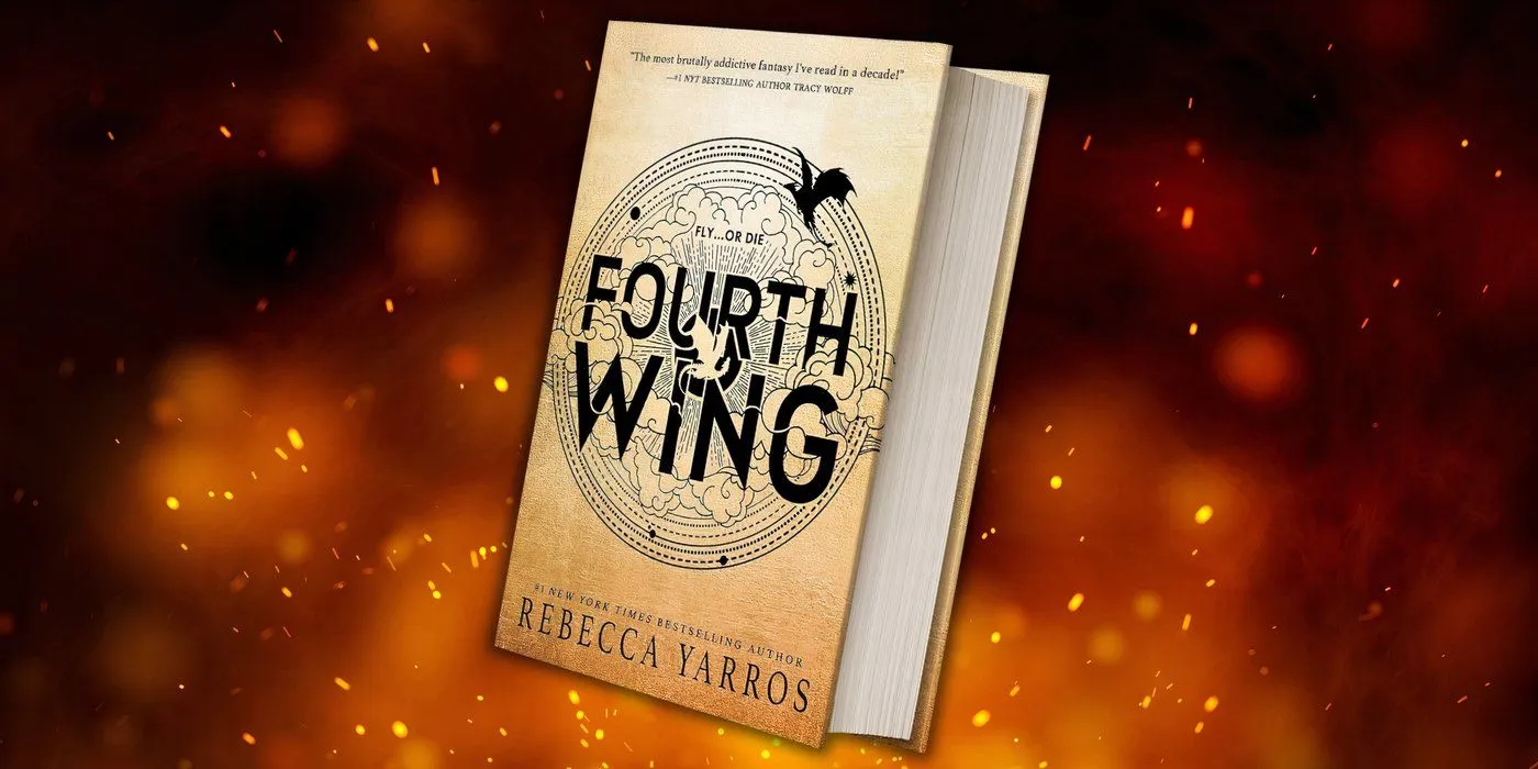 Cover of Fourth Wing by Rebecca Yarros