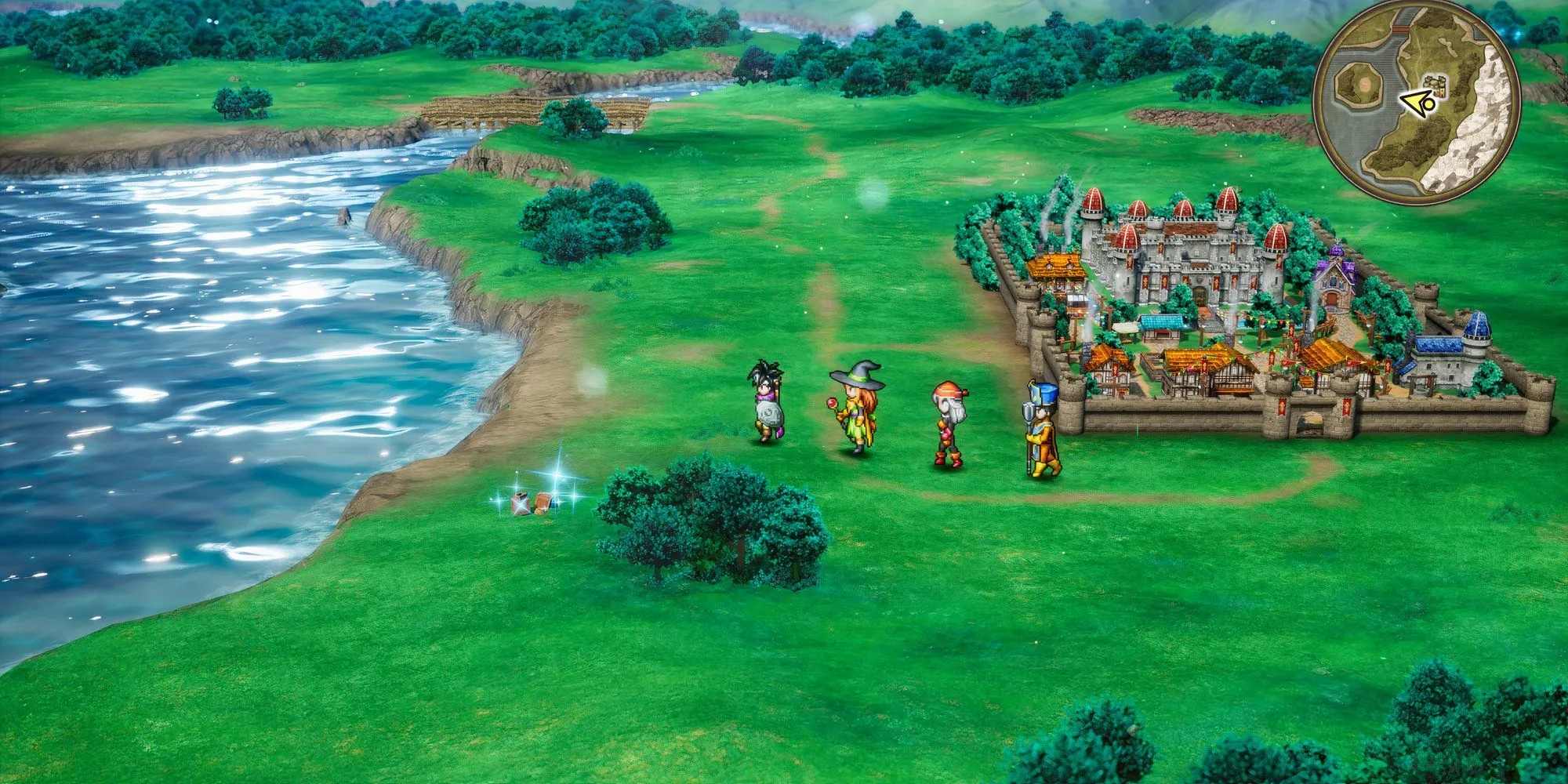 Eksploracja Dragon Quest 3