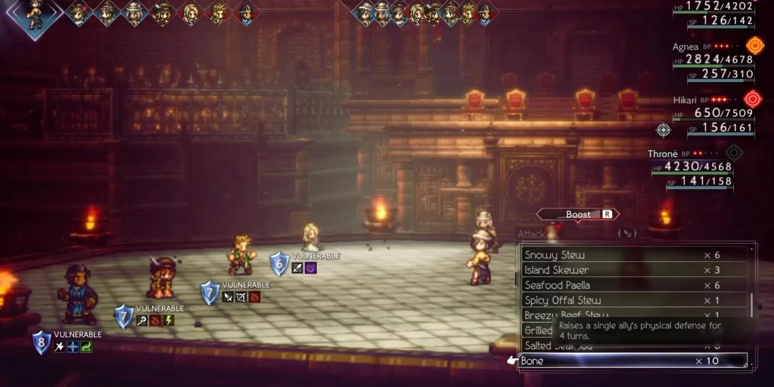 Battaglie extra in Octopath Traveler 2