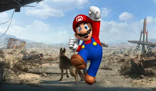 Un jugador de Fallout 4 termina el juego con un desafío de rol único de Mario