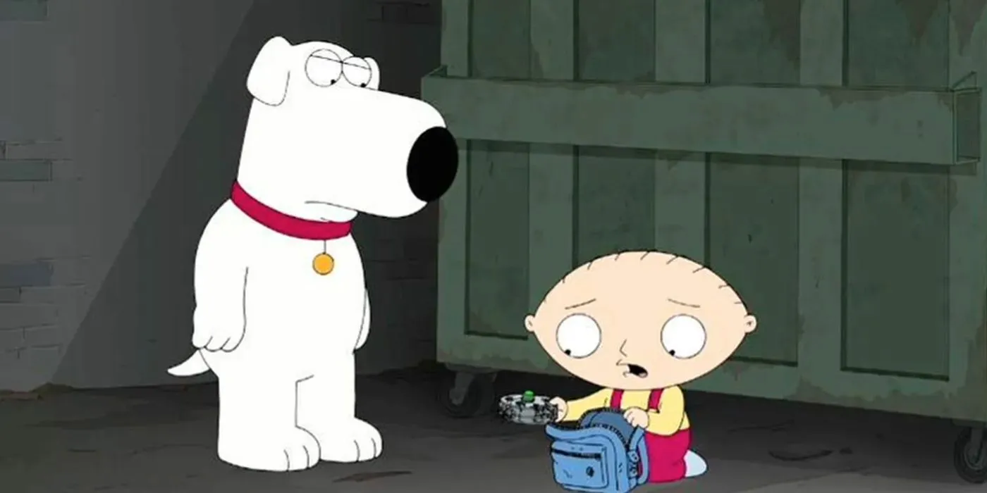 Brian et Stewie mashup de Family Guy