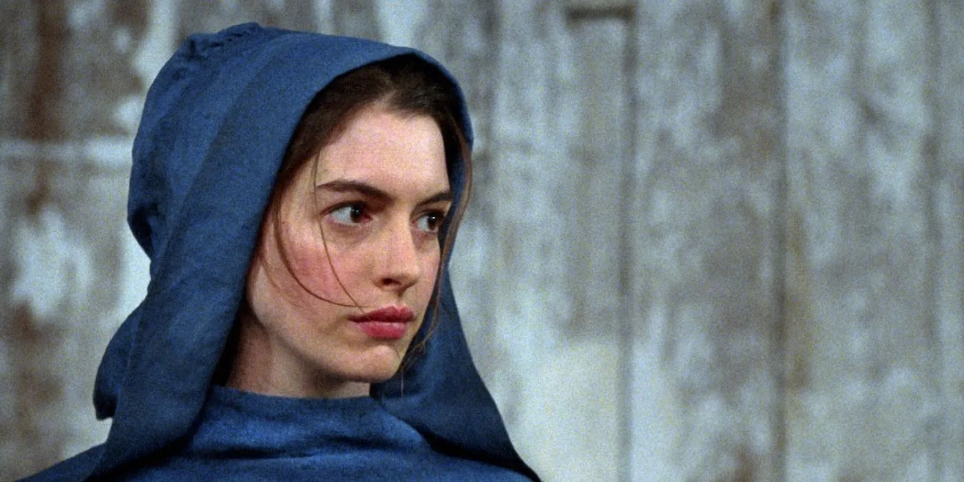 Anne Hathaway dans le rôle de Fantine