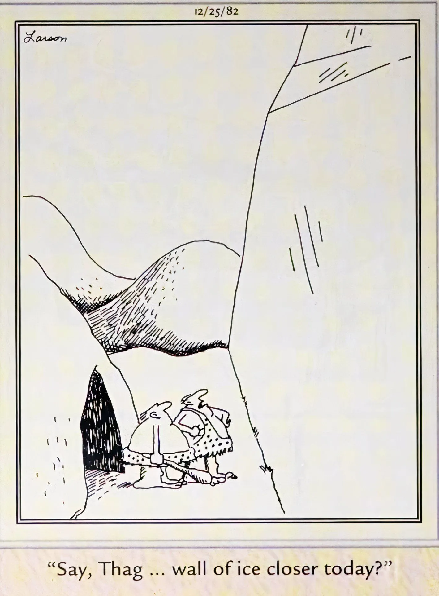 Far Side-Comic fragt nach Eis