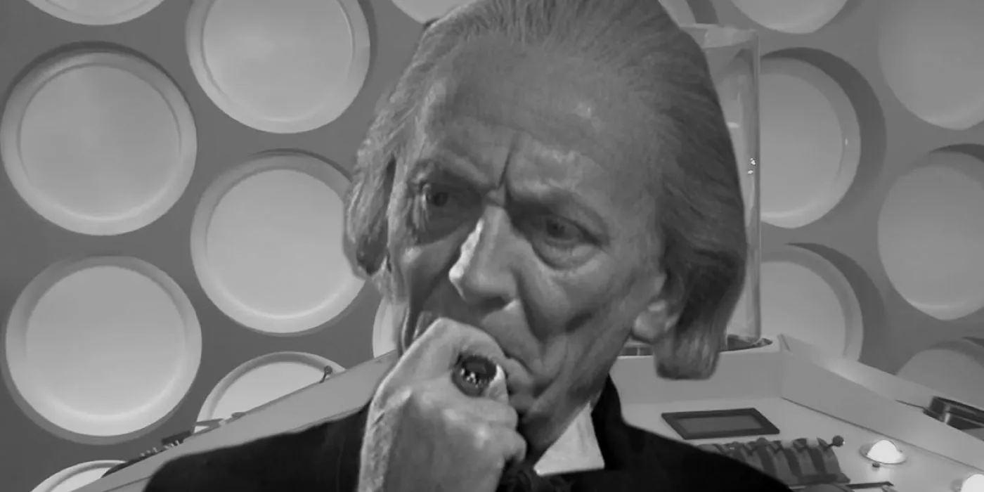 First Doctor in TARDIS