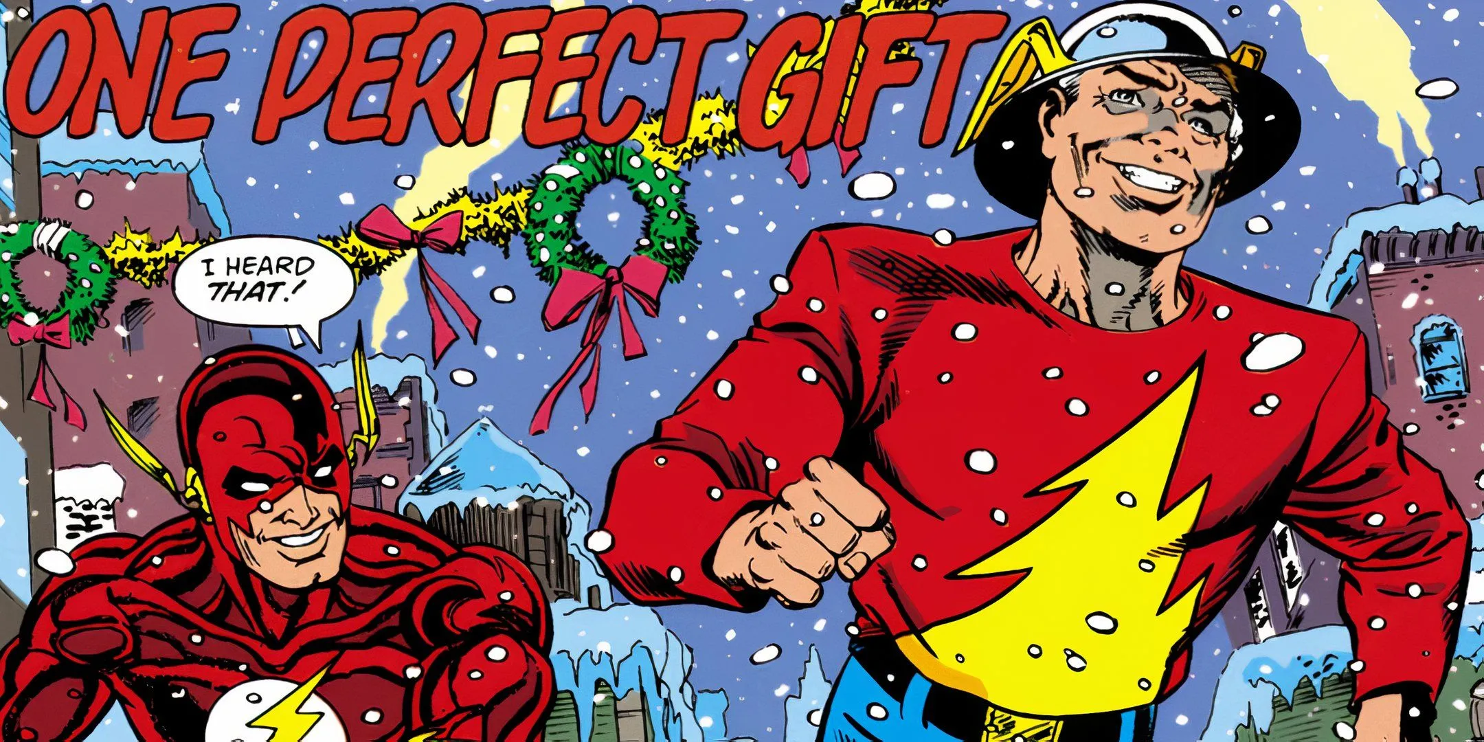 Flashes Wally West e Jay Garrick insieme a Natale DC