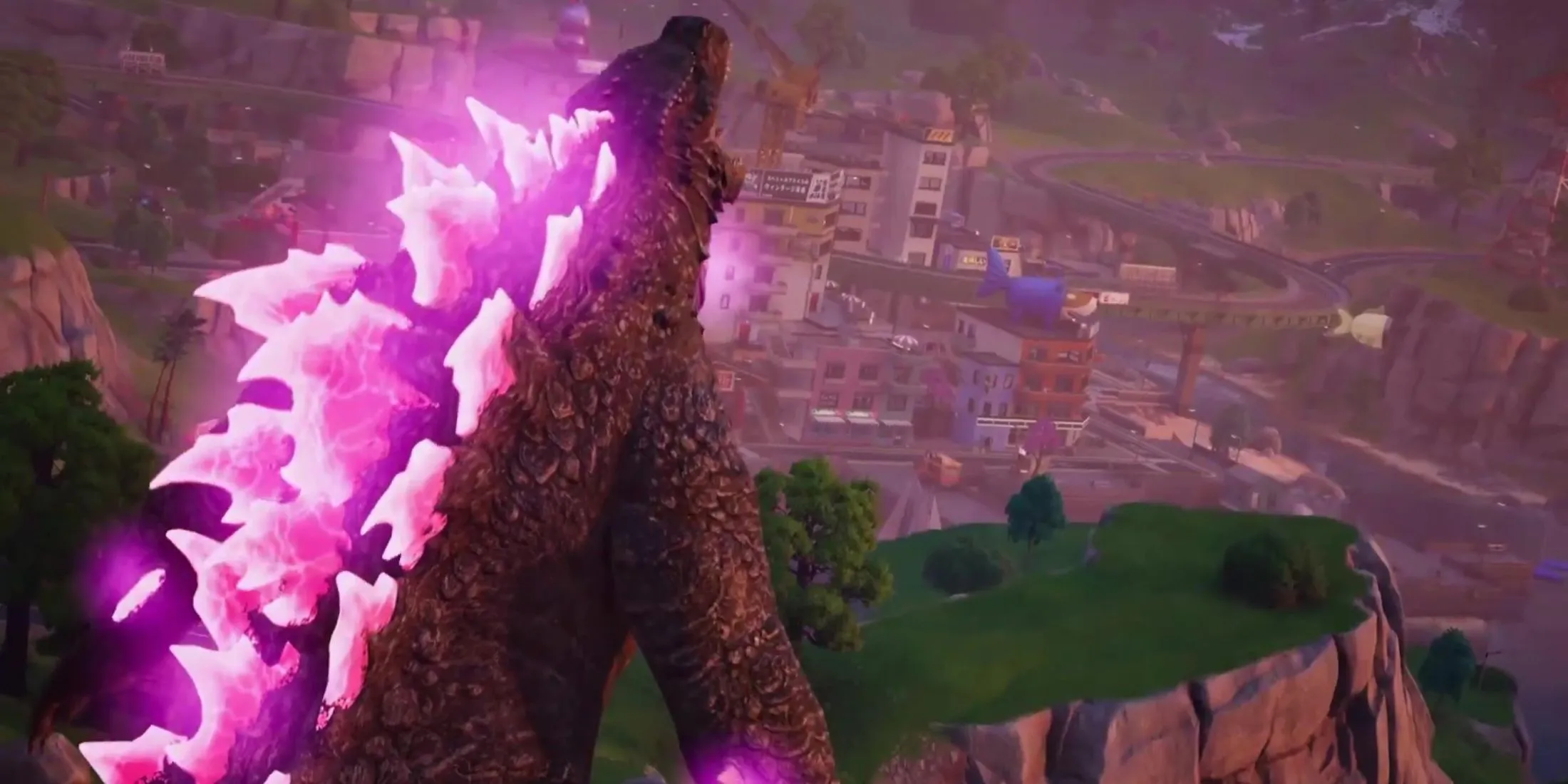 Fortnite Kapitel 6, Staffel 1 Godzilla