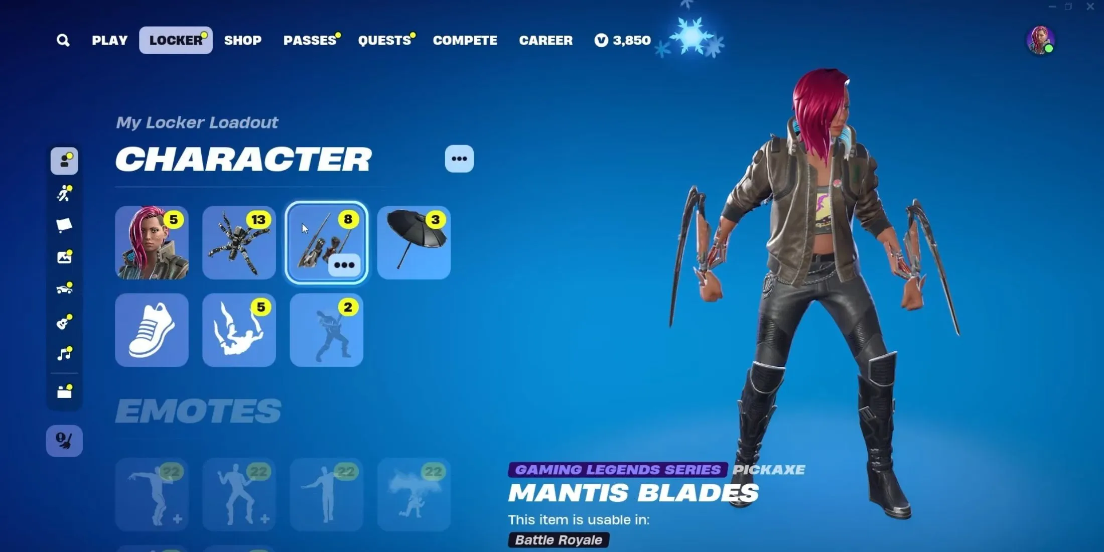 Mantis Blades