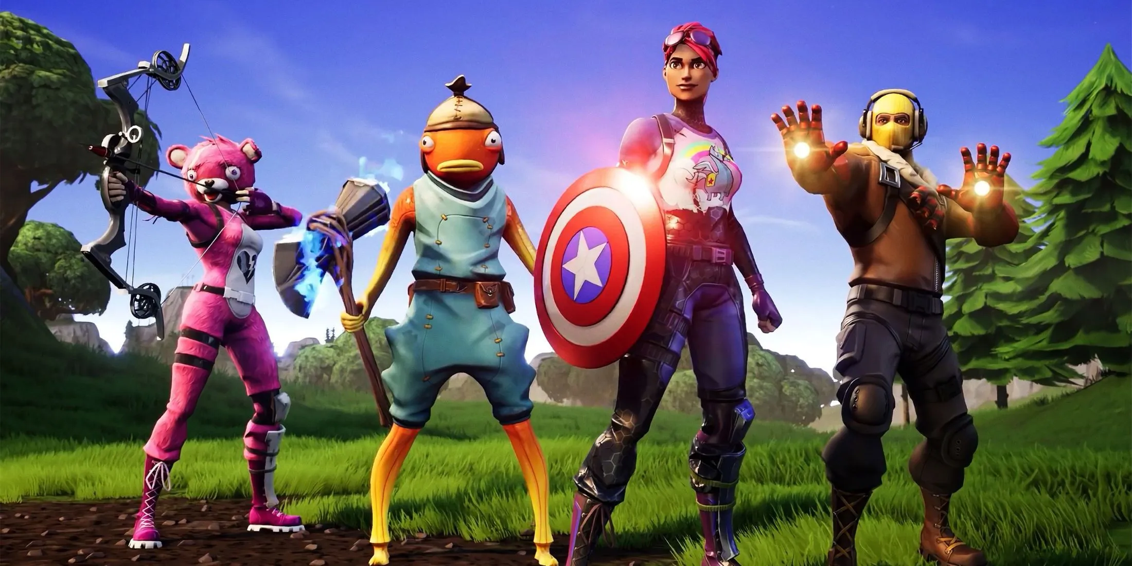 Marvel-Charaktere in Fortnite