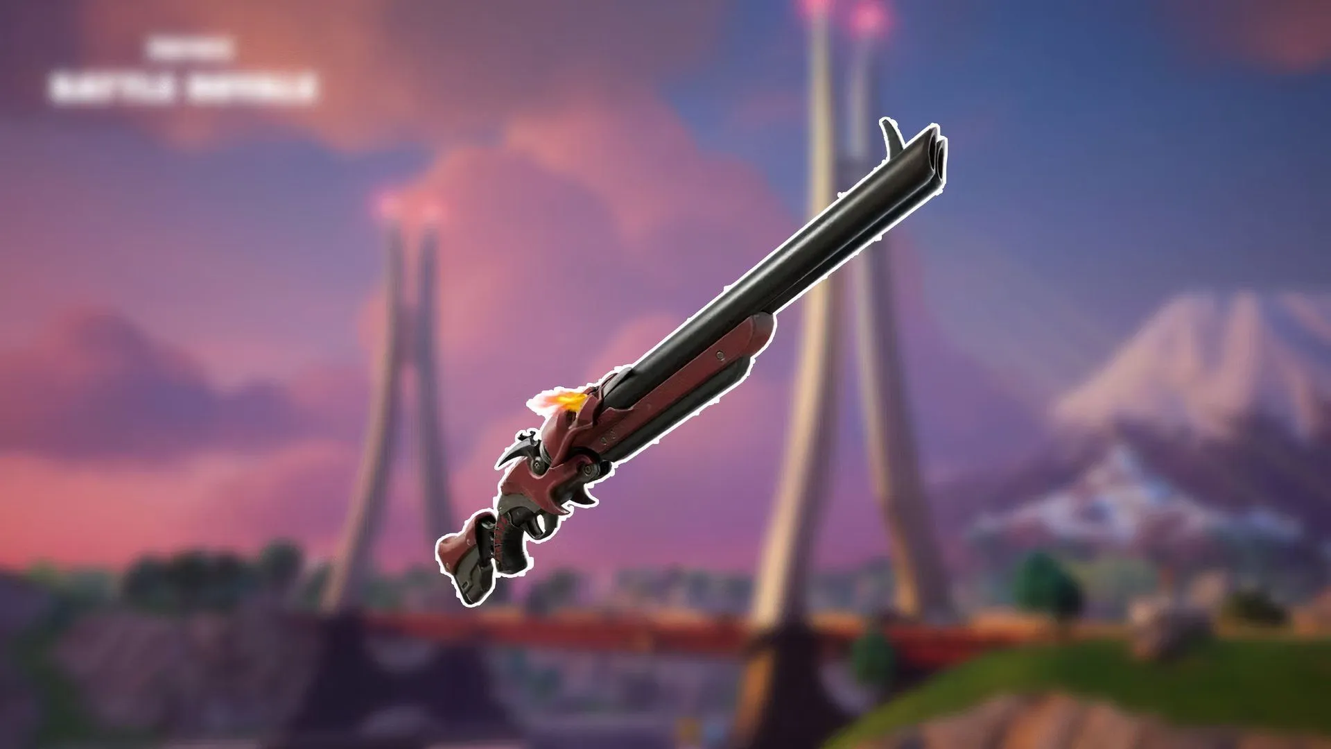 The double-barreled Oni Shotgun in Fortnite Chapter 6 Season 1: Hunters