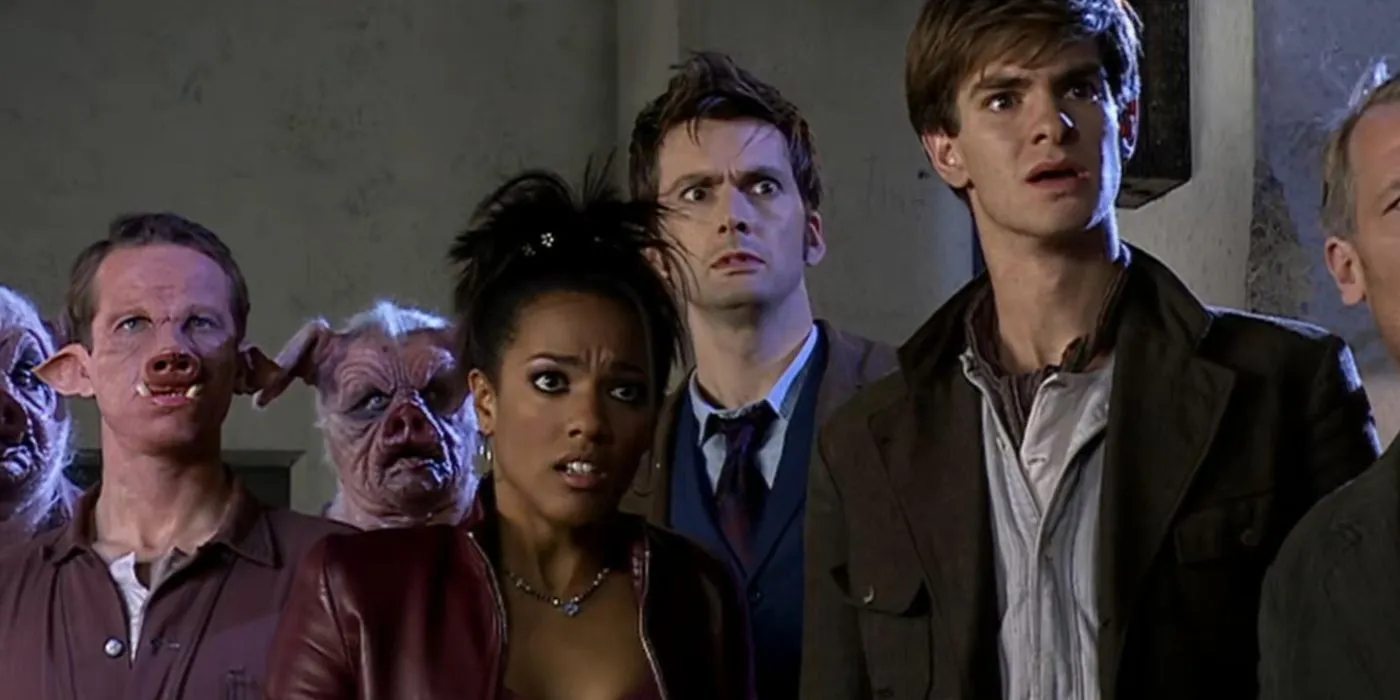 Martha Jones w napiętym momencie