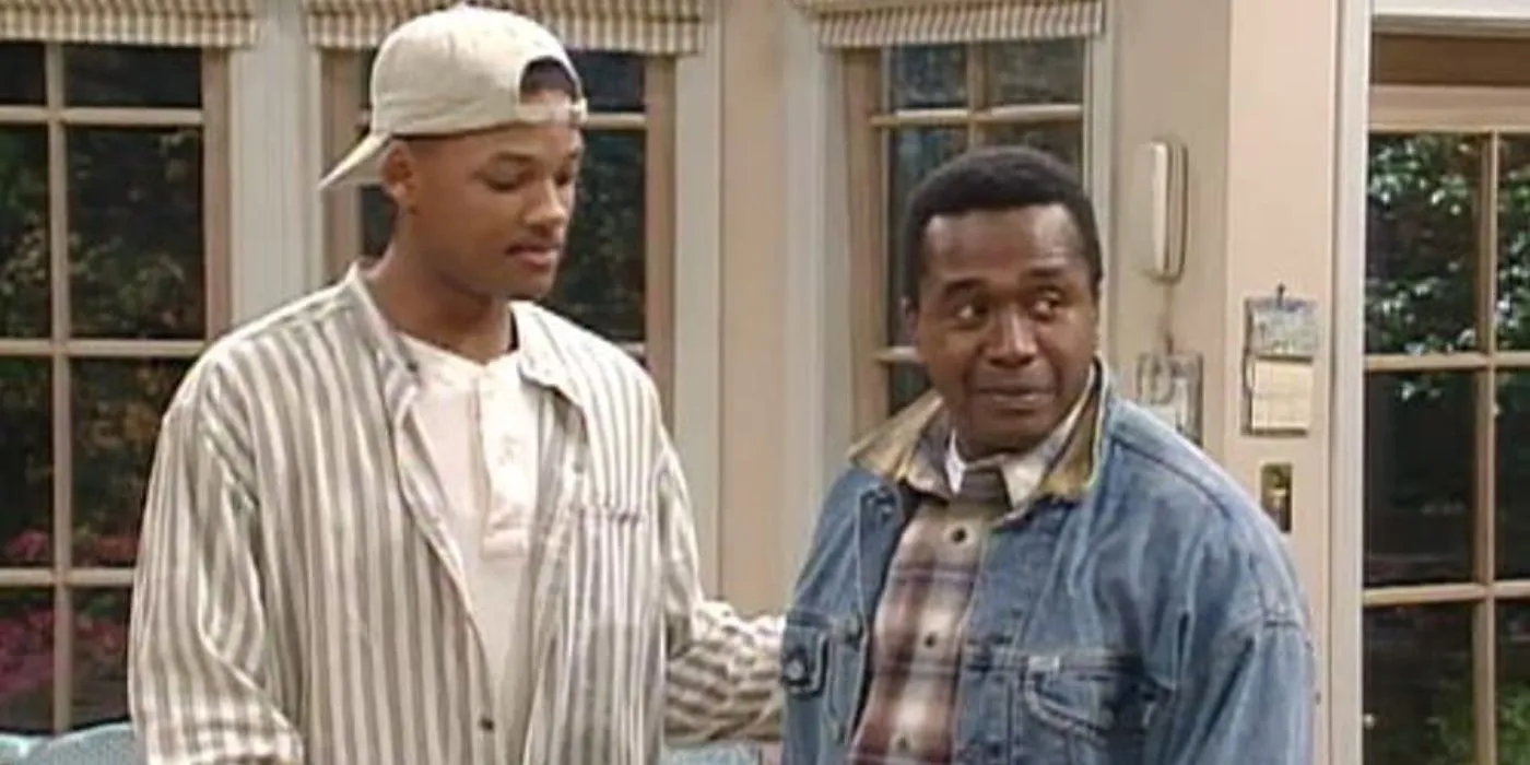 Will and Lou in The Fresh Prince of Bel-Air