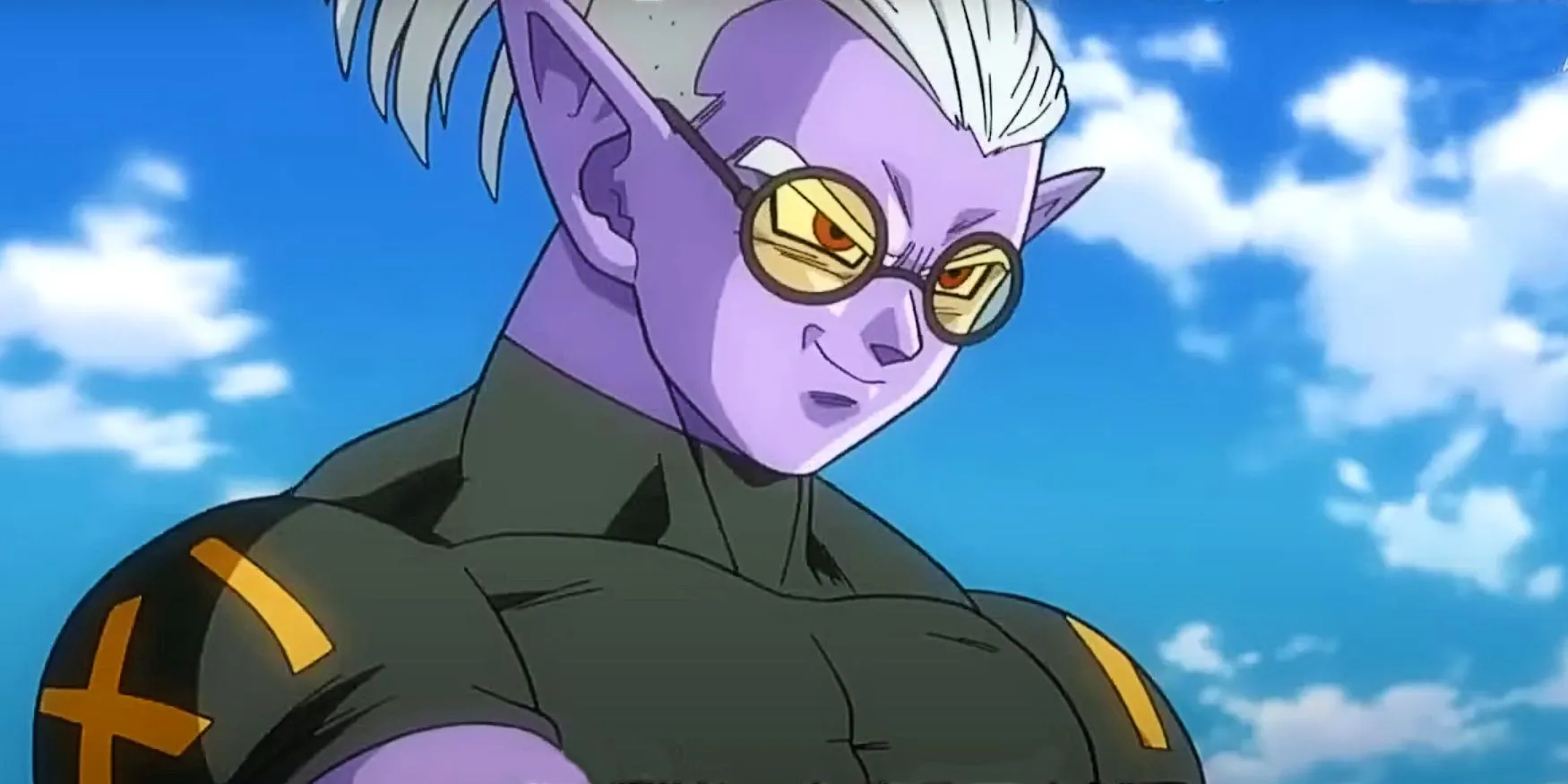 Fu beobachtet einen Kampf in Super Dragon Ball Heroes