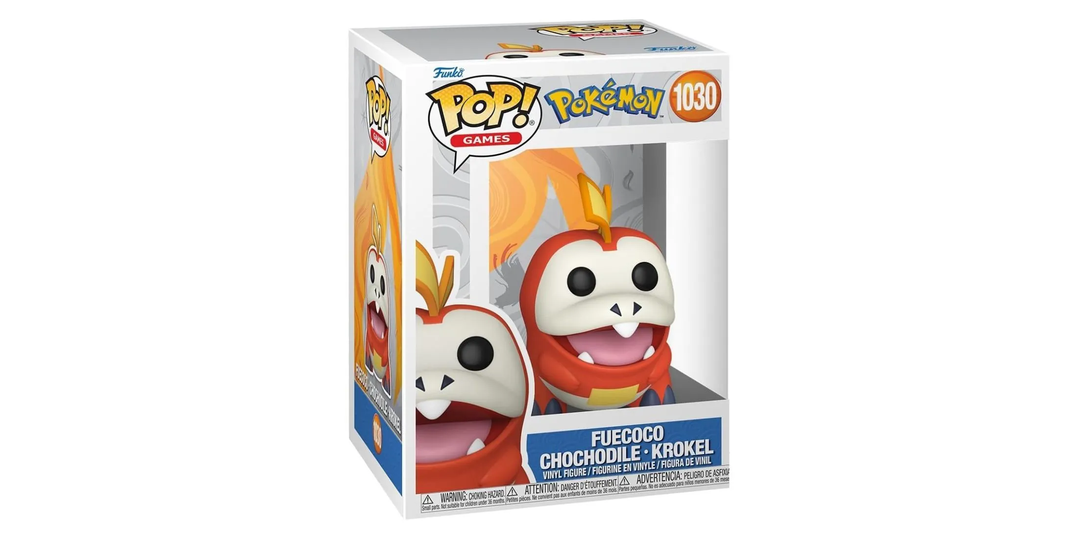 Outra visão do Fuecoco Funko Pop