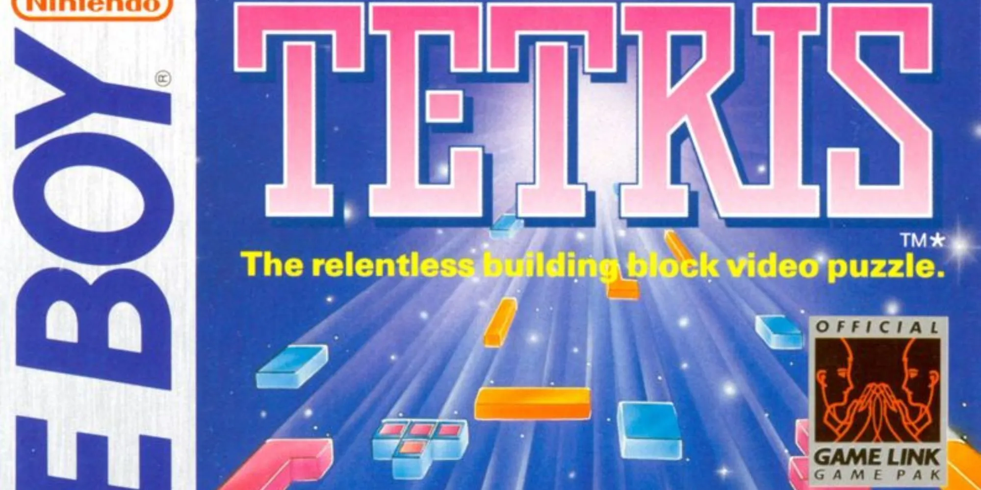 Offizielles Cover von Game Boy Tetris.