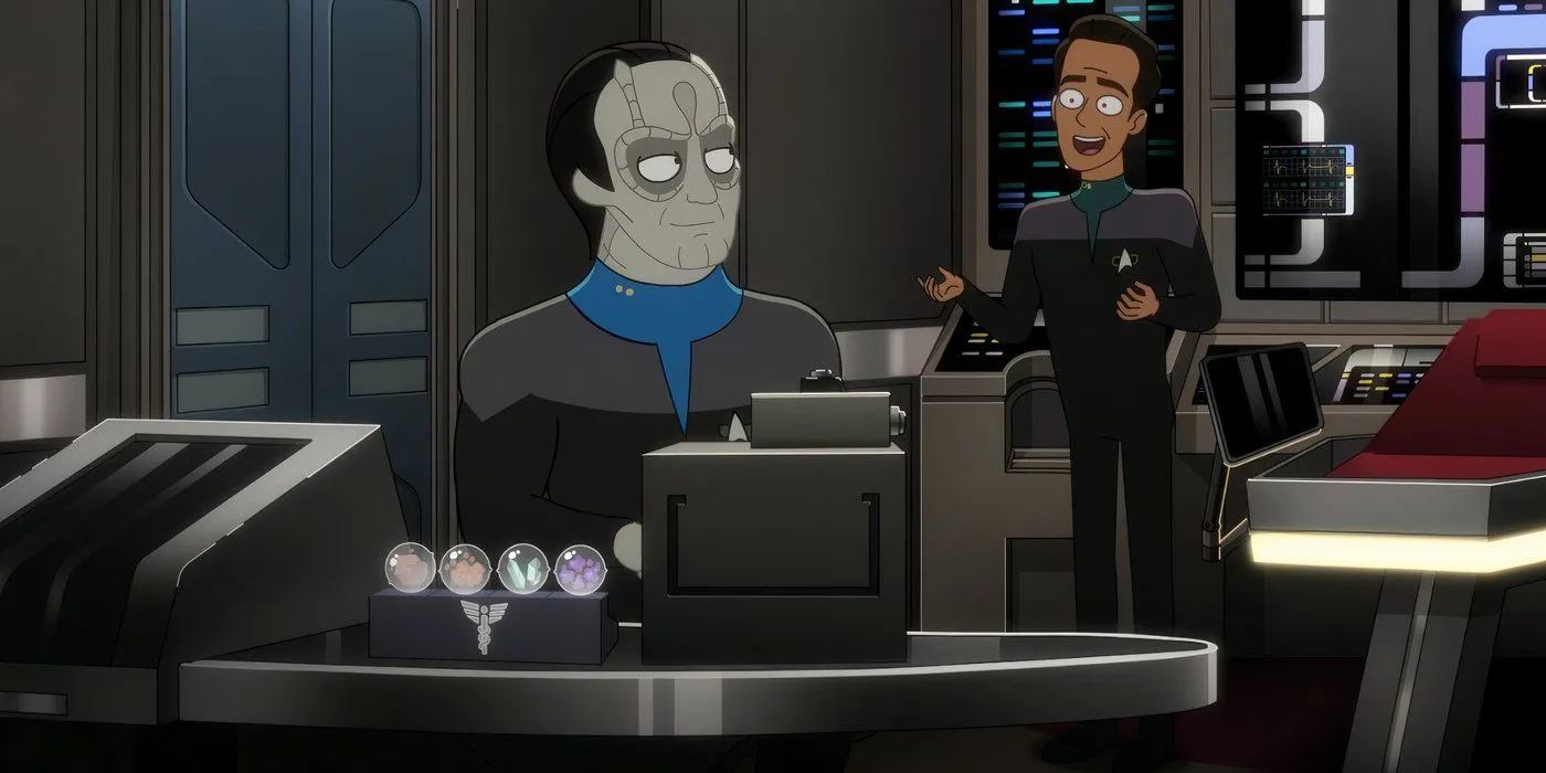 Garak e Bashir in Lower Decks