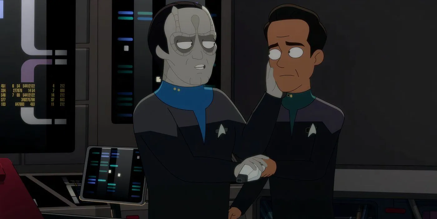 Garak e Bashir in Lower Decks