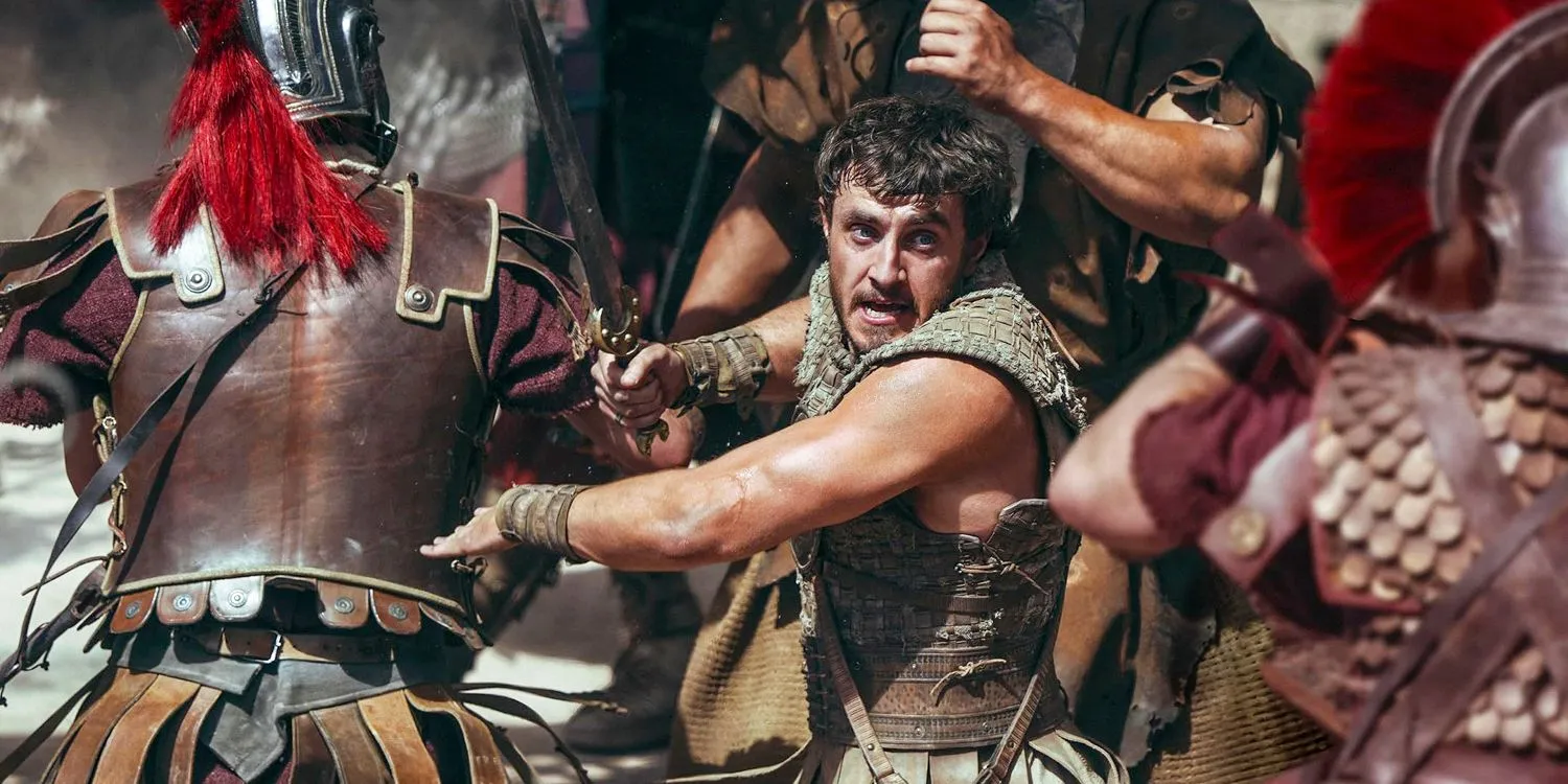 Escena de Gladiador 2