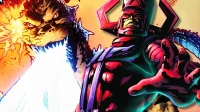 Los Cuatro Fantásticos luchan contra Godzilla: presentación del aliado más poderoso de Galactus, dejando atrás a Silver Surfer