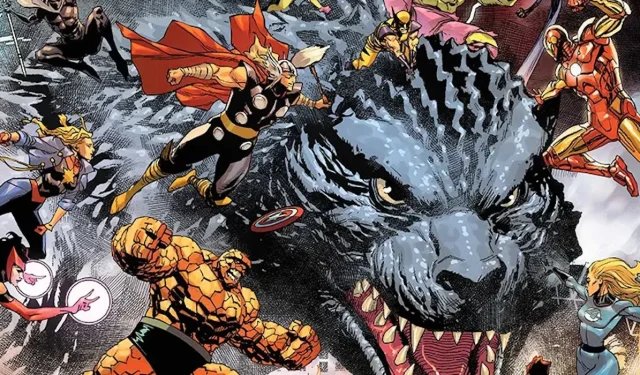 Anuncio oficial: Godzilla se reúne con Marvel en un evento épico de cómics cruzados