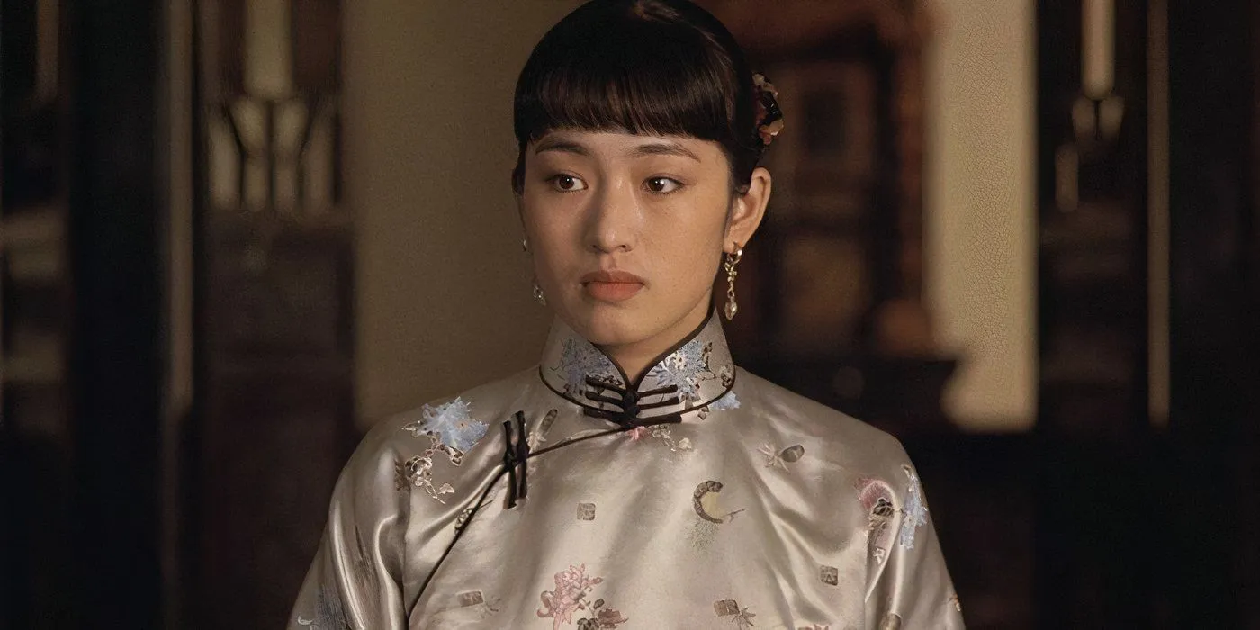 Gong Li en Levanta la linterna roja