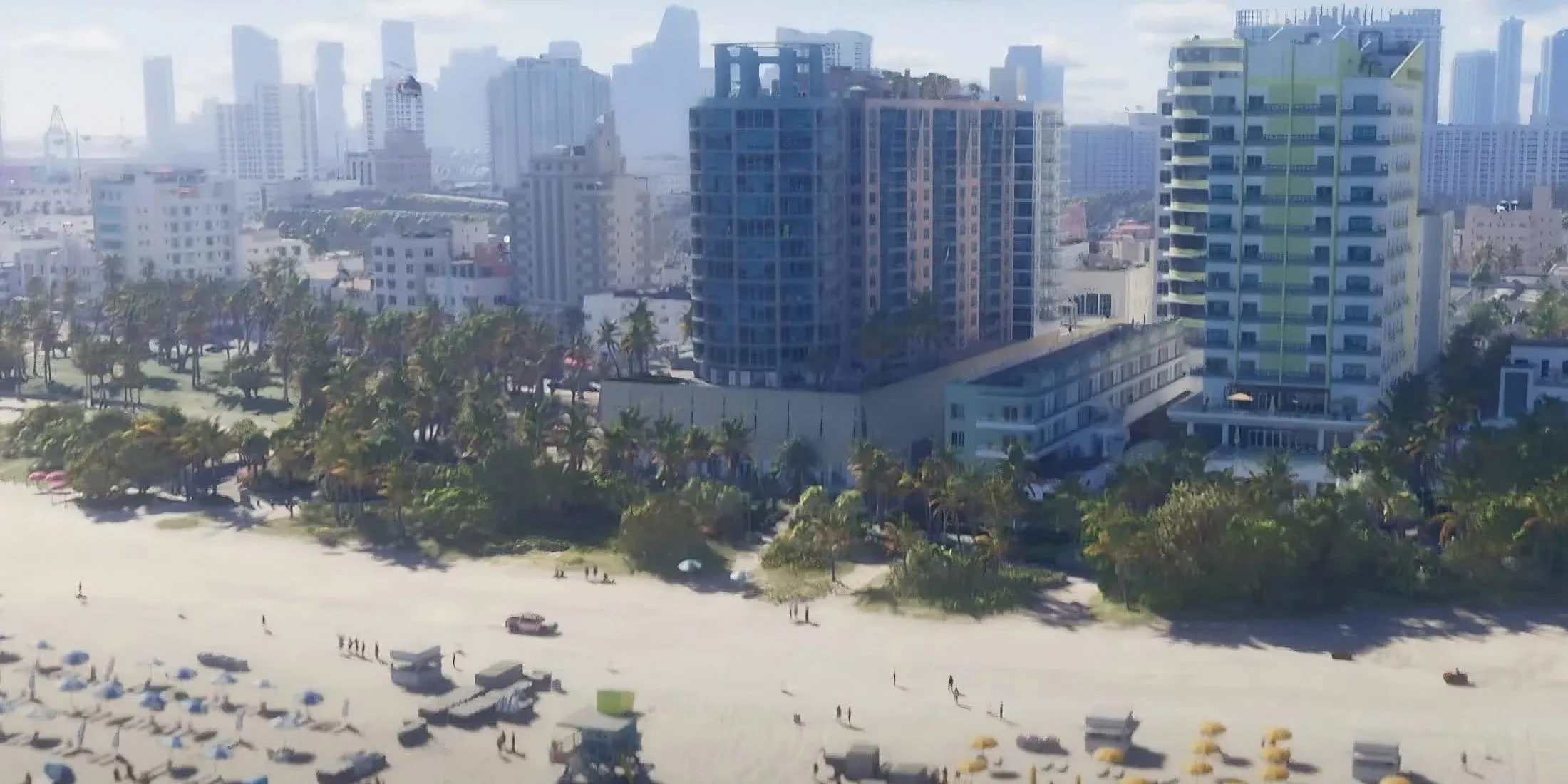 Praia de Vice City em GTA 6