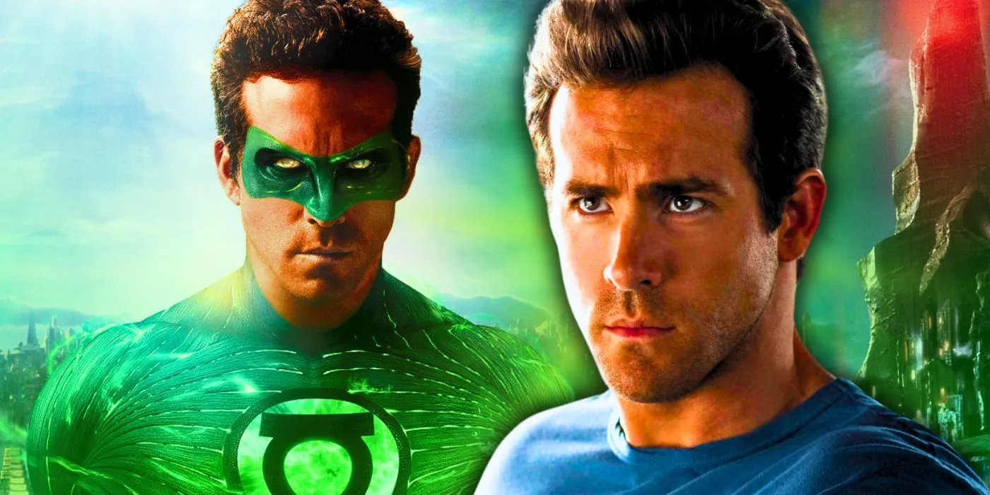 Ryan Reynolds como Hal Jordan em Lanterna Verde