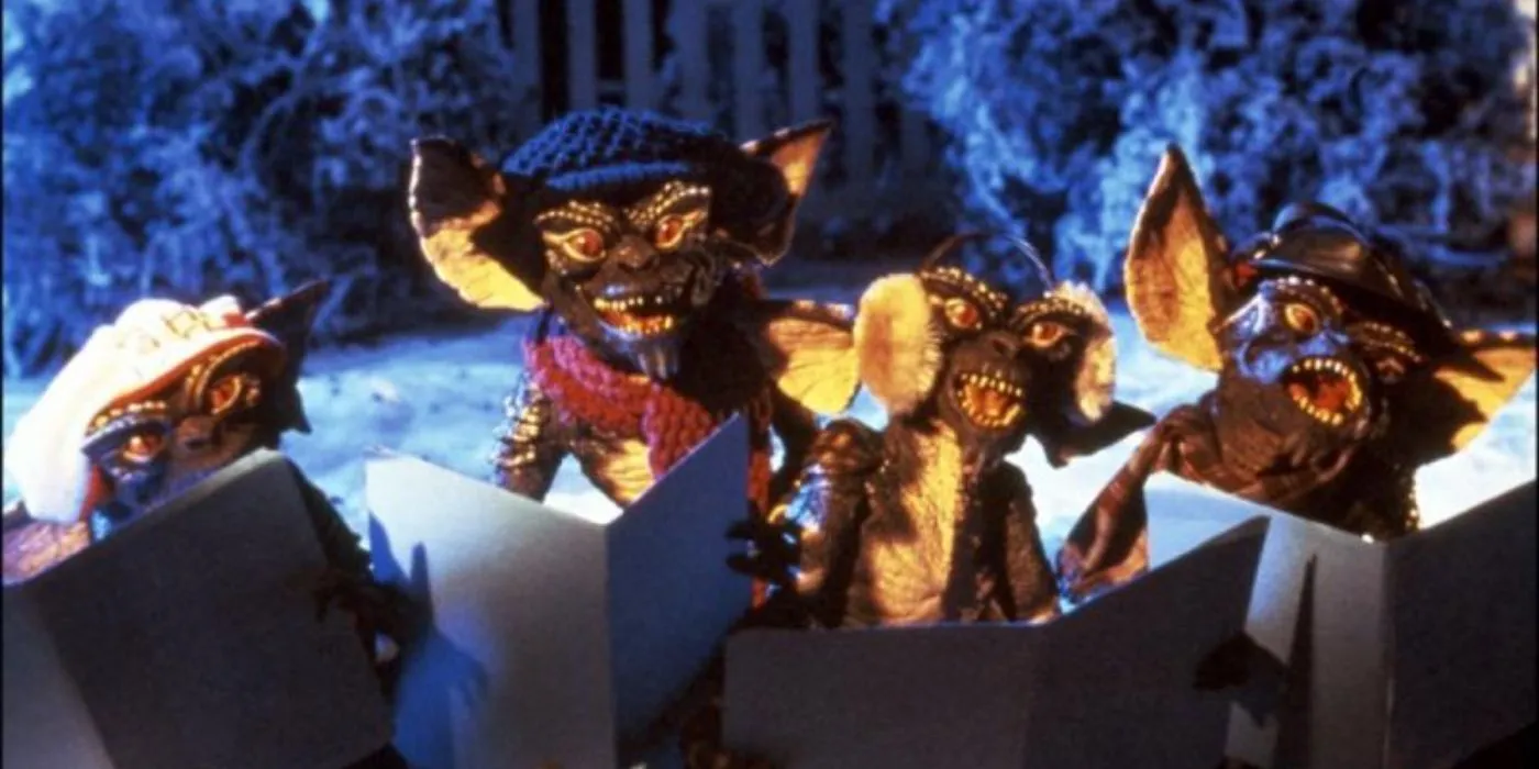 Gremlins singen Weihnachtslieder