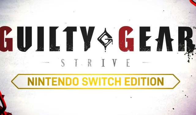 Un personaje DLC gratuito llegará a Guilty Gear Strive en Nintendo Switch