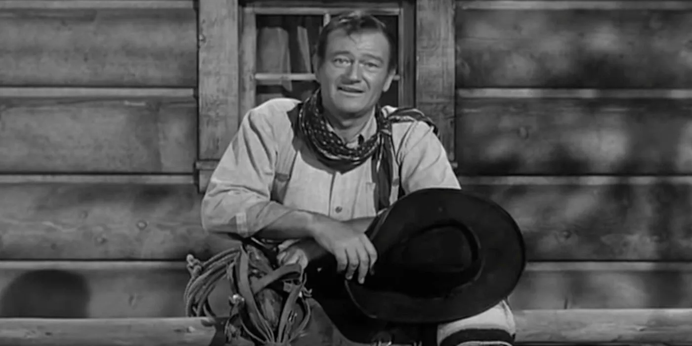 John Wayne presentando Gunsmoke