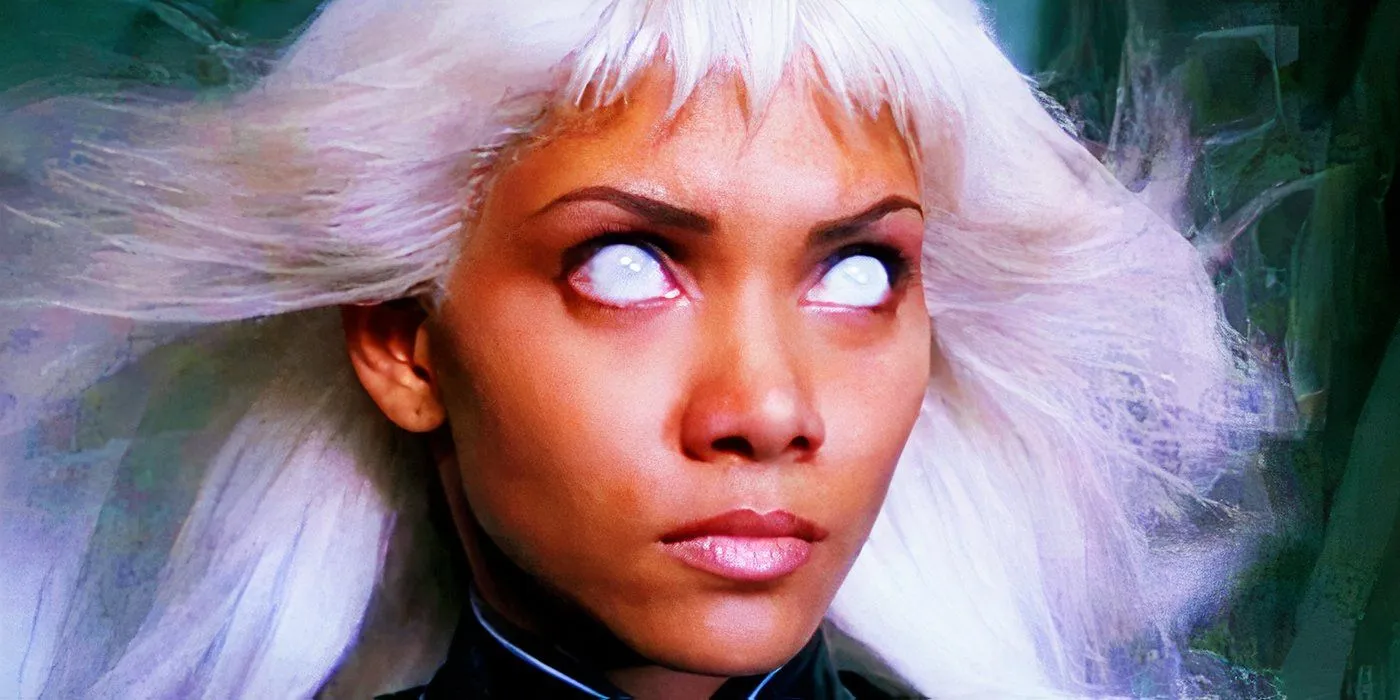 La Tempesta di Halle Berry con gli occhi bianchi in X-Men