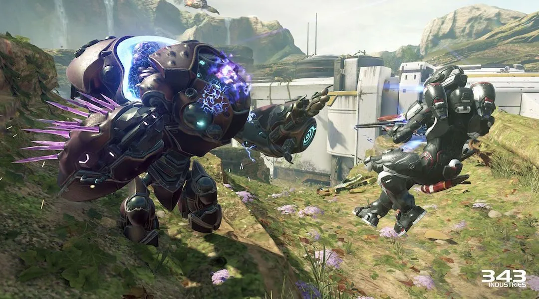 Halo 5 Warzone Ogień