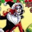 Harley Quinn feiert die Feiertage in einem festlichen Weihnachtskostüm: DC Comics Cosplay Showcase