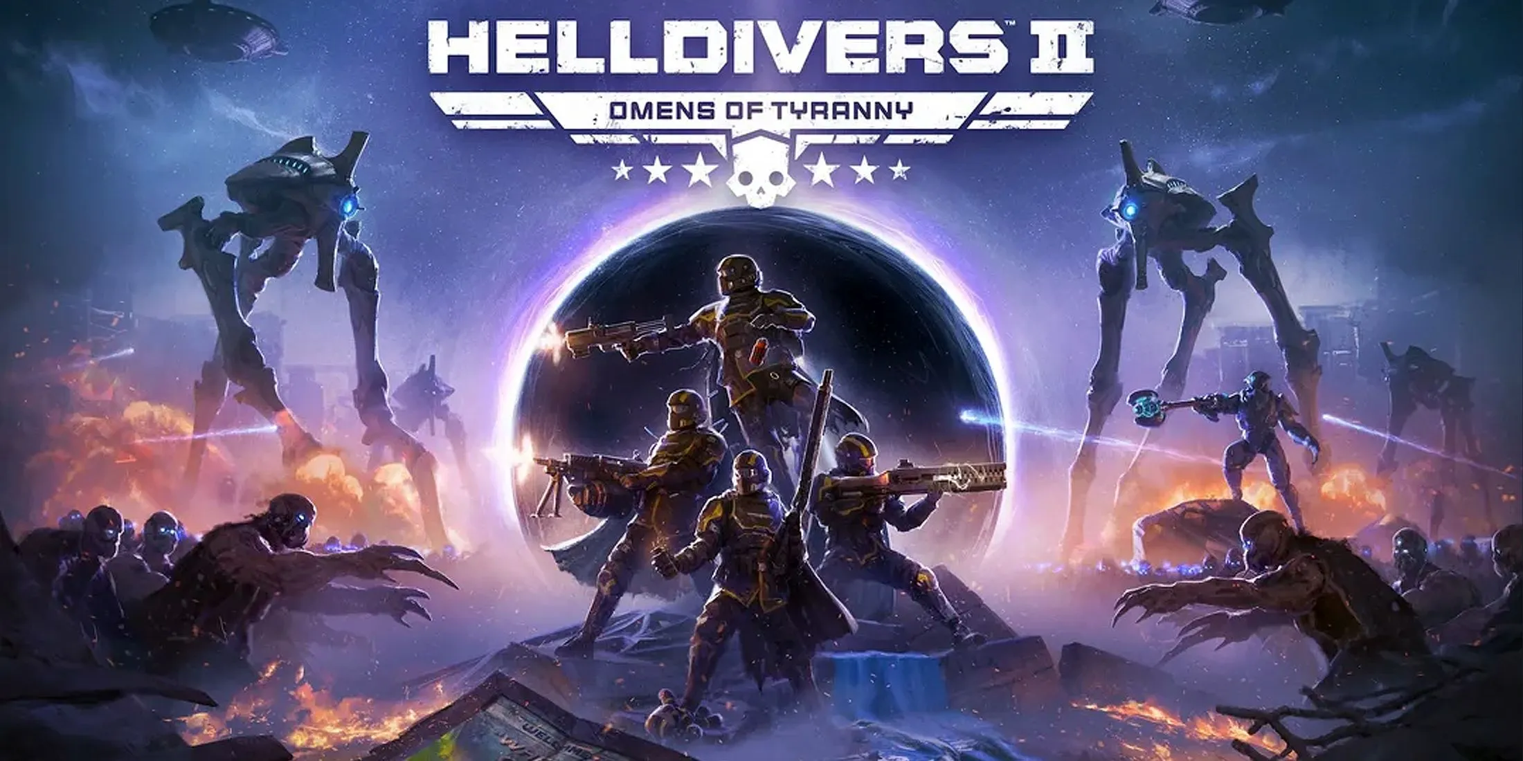 Actualización de Presagios de tiranía de Helldivers 2