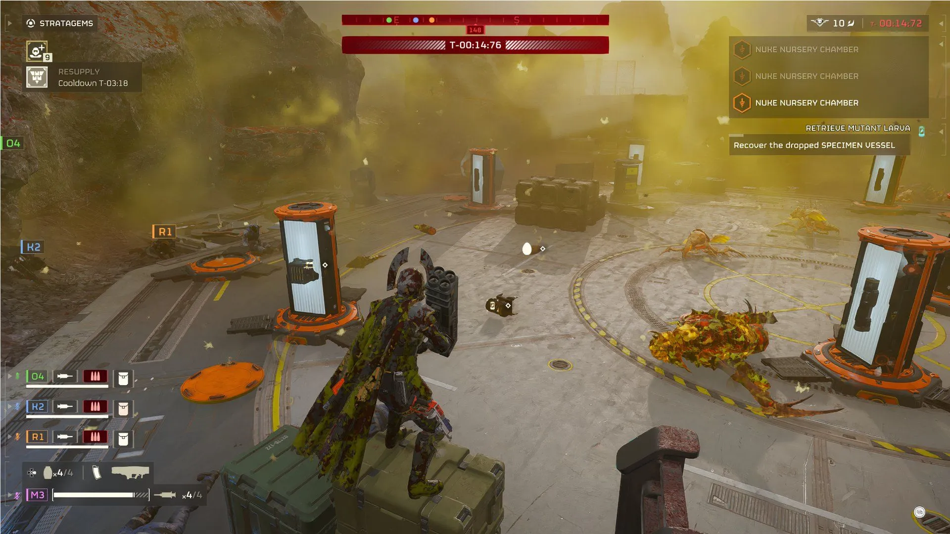 Image de gameplay de Helldivers 2