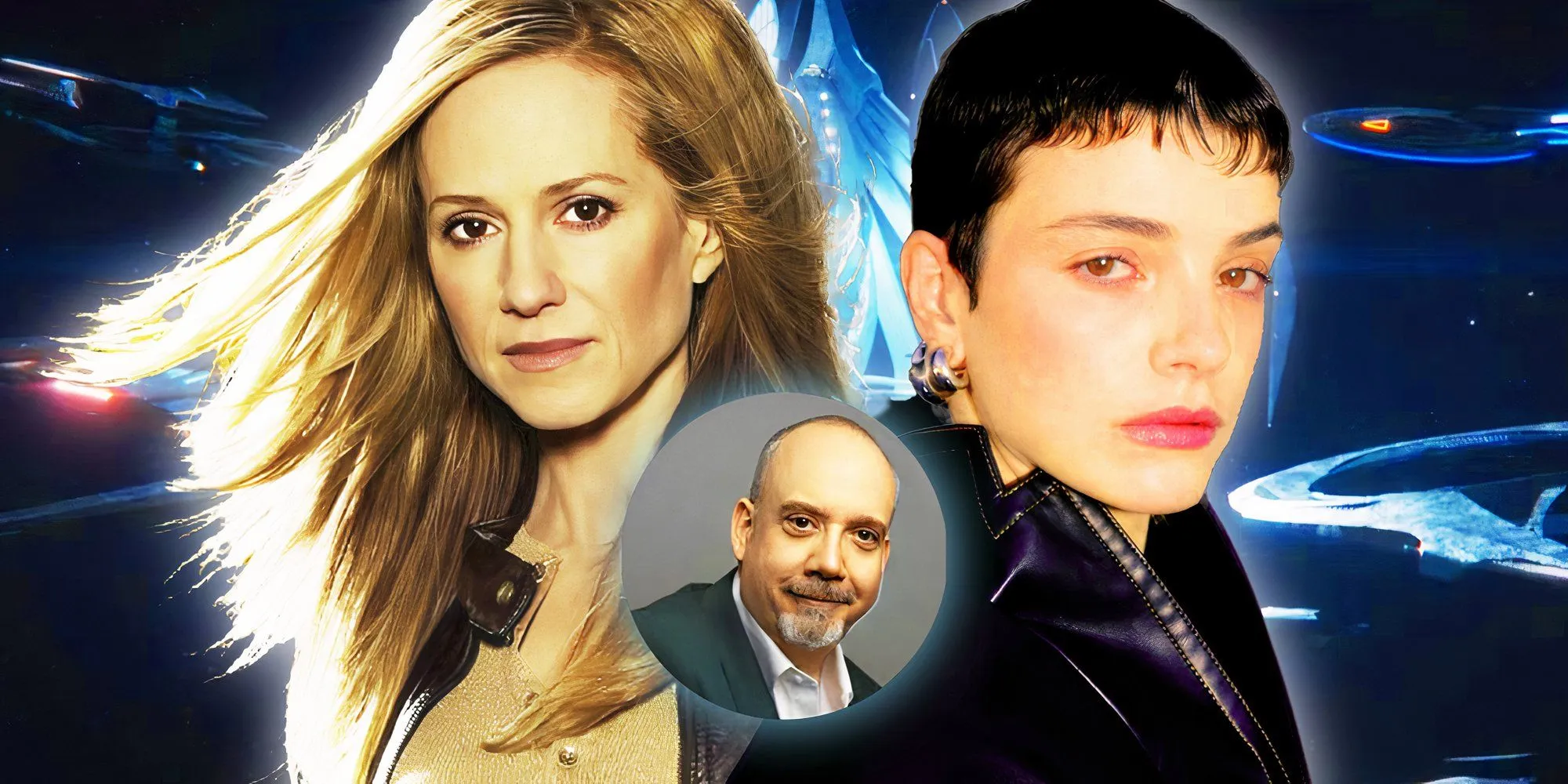 Holly Hunter, Zoe Steiner und Paul Giamatti