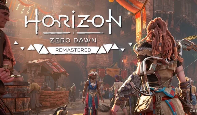 Horizon Zero Dawn Remastered Aggiornamento di dicembre 2024 ora disponibile