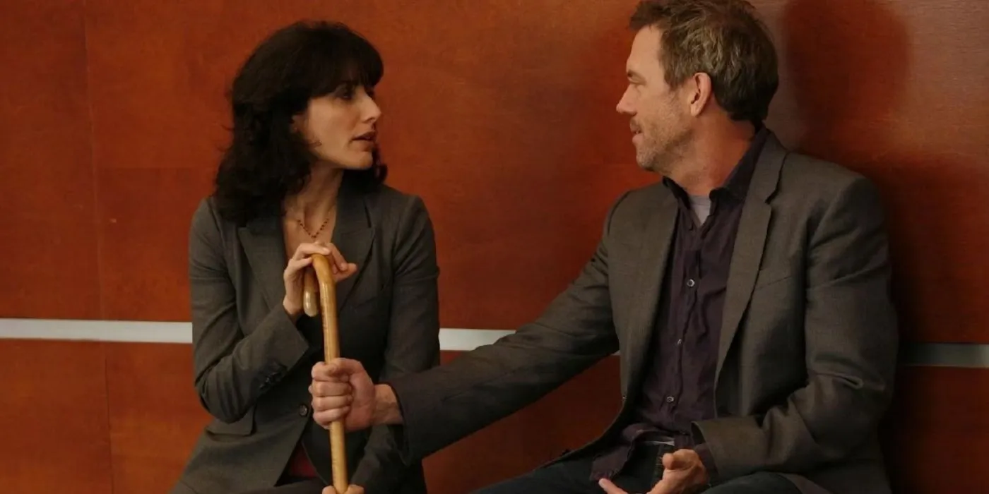 House et Cuddy saisissent tous les deux la canne dans House MD