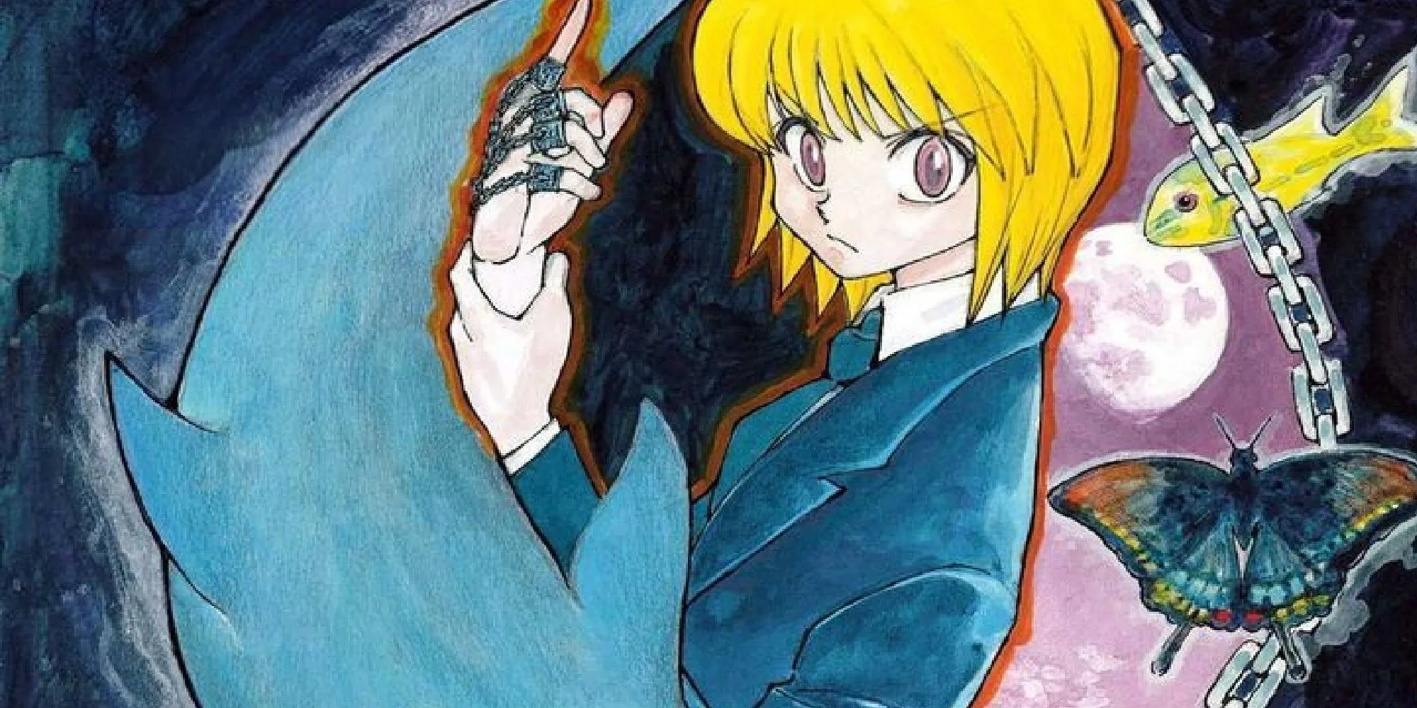 Couverture du tome 33 de Hunter x Hunter avec Kurapika