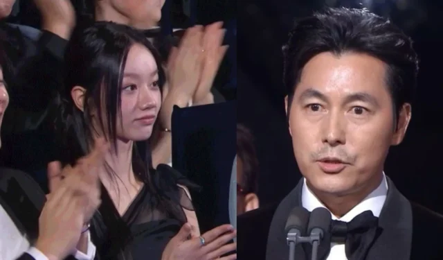 Hyeri reçoit des éloges pour sa réponse calme à l’arrivée de Jung Woo Sung au milieu des acclamations : « L’individu le plus sain d’esprit »