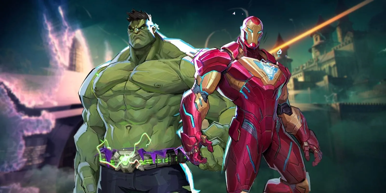 Marvel-Rivalen Hulk und Iron Man