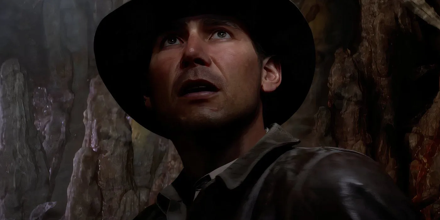 Indiana Jones lève les yeux