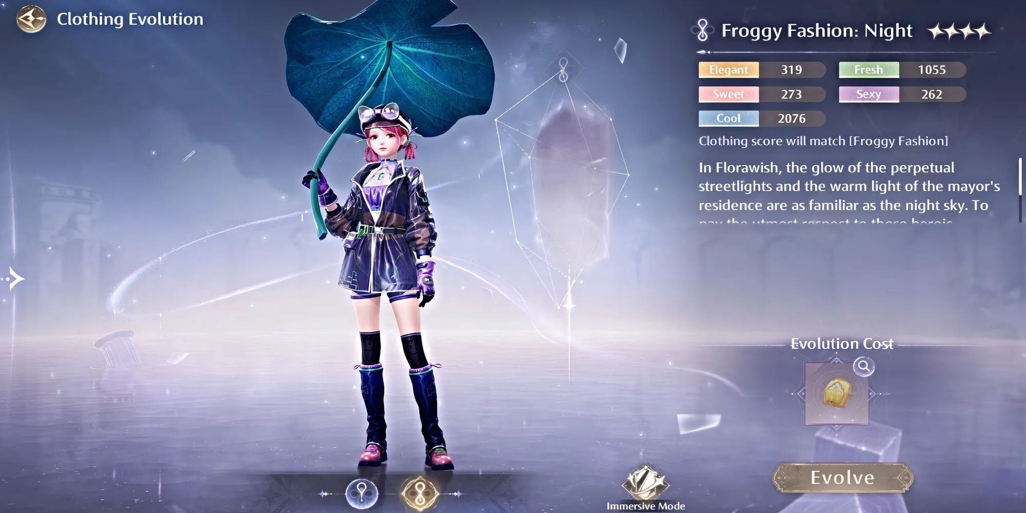 Infinity Nikki Froggy Fashion Night